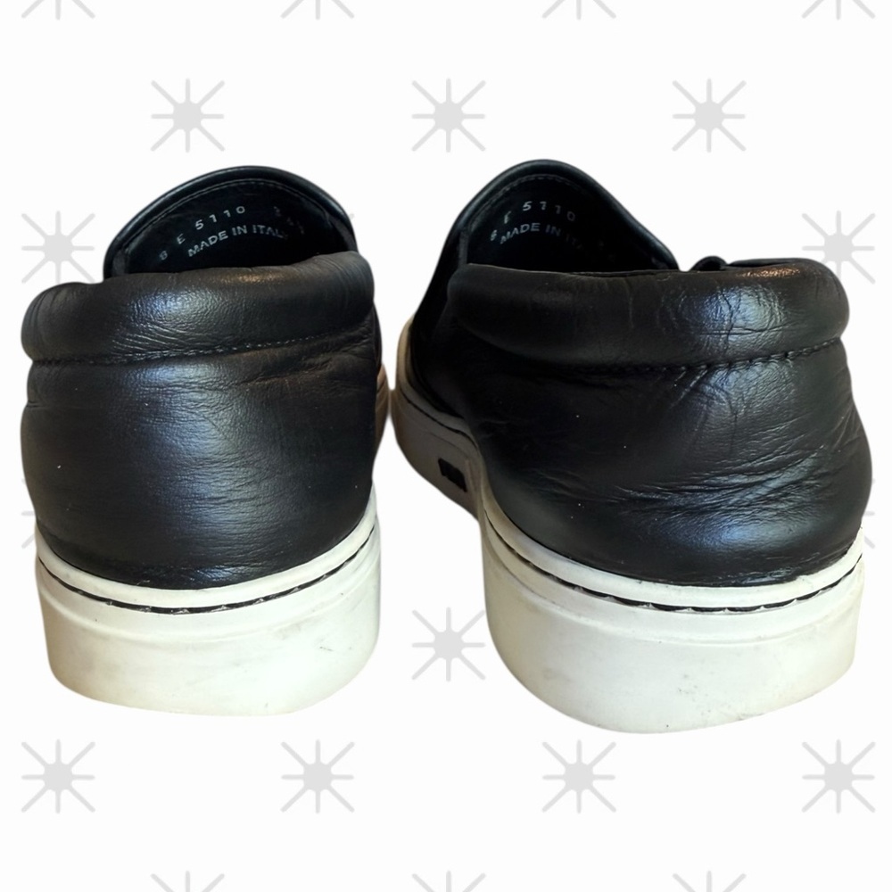 Fendi Black and Yellow Monster Slip-On Shoes - Picture 4 of 6